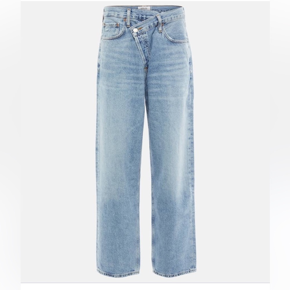 Light Blue Wide-Leg Women Jeans - Brand: